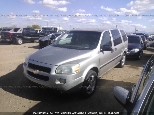 1GNDV23L36D121750 - 2006 CHEVROLET UPLANDER LS SILVER photo 2