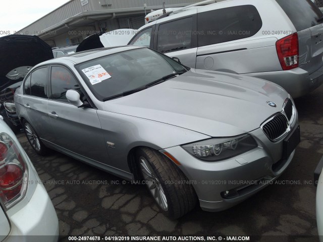 WBAPL5C5XBA919007 - 2011 BMW 335 XI SILVER photo 1