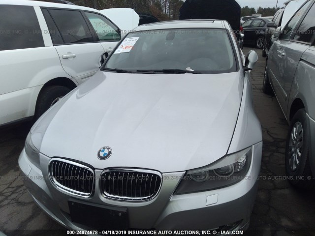 WBAPL5C5XBA919007 - 2011 BMW 335 XI SILVER photo 6