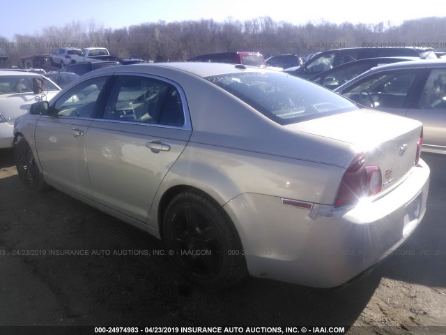 1G1ZG57B794161788 - 2009 CHEVROLET MALIBU LS SILVER photo 3