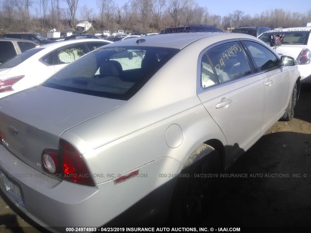1G1ZG57B794161788 - 2009 CHEVROLET MALIBU LS SILVER photo 4