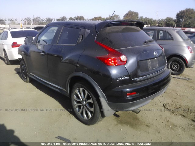 JN8AF5MR5BT020467 - 2011 NISSAN JUKE S/SV/SL BLACK photo 3