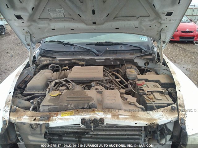 1B4HS48N32F195447 - 2002 DODGE DURANGO SLT WHITE photo 10