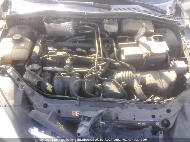 1FAFP34N87W326672 - 2007 FORD FOCUS ZX4/S/SE/SES GRAY photo 10