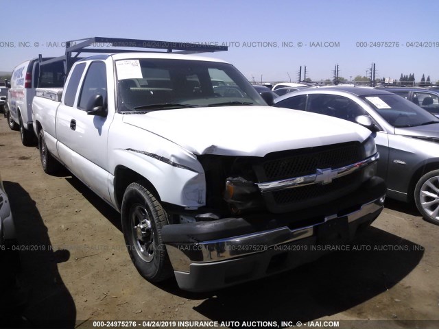 1GCEC19V83E180627 - 2003 CHEVROLET SILVERADO C1500 WHITE photo 1