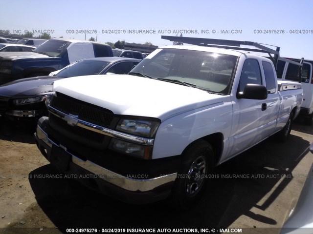 1GCEC19V83E180627 - 2003 CHEVROLET SILVERADO C1500 WHITE photo 2