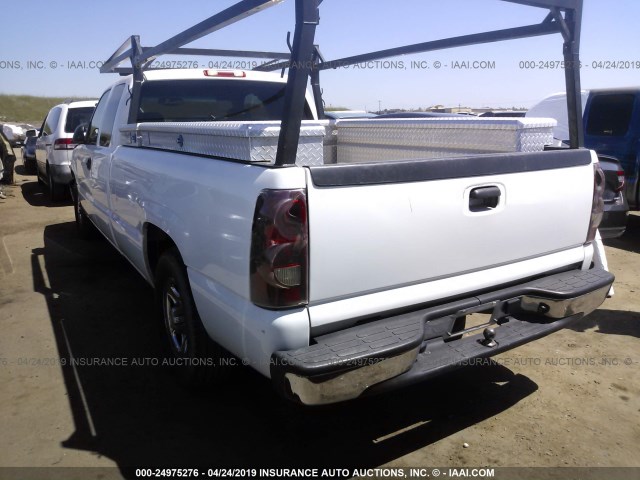 1GCEC19V83E180627 - 2003 CHEVROLET SILVERADO C1500 WHITE photo 3