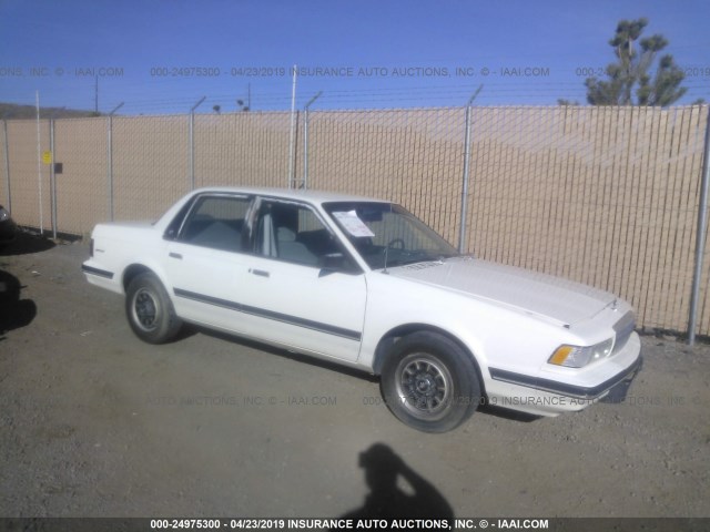 1G4AG54N9N6463032 - 1992 BUICK CENTURY SPECIAL WHITE photo 1