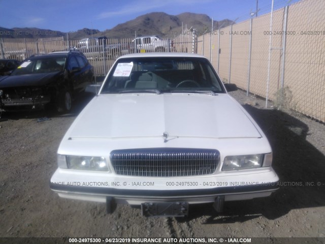 1G4AG54N9N6463032 - 1992 BUICK CENTURY SPECIAL WHITE photo 6