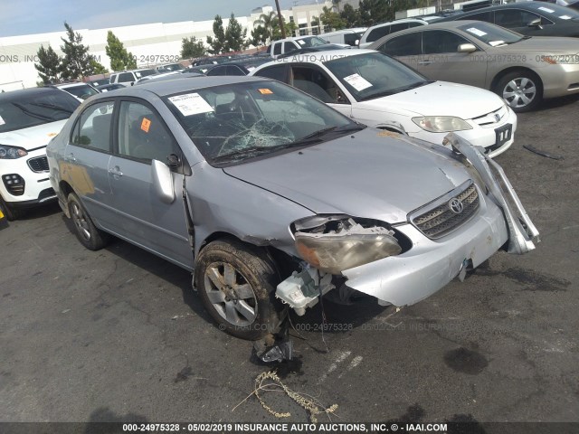 1NXBR32E47Z876366 - 2007 TOYOTA COROLLA CE/LE/S SILVER photo 1