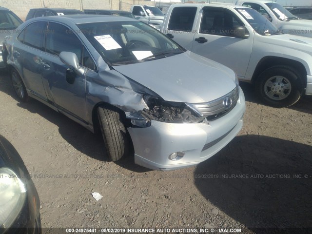 JTHBB1BA6A2033944 - 2010 LEXUS HS 250H SILVER photo 6