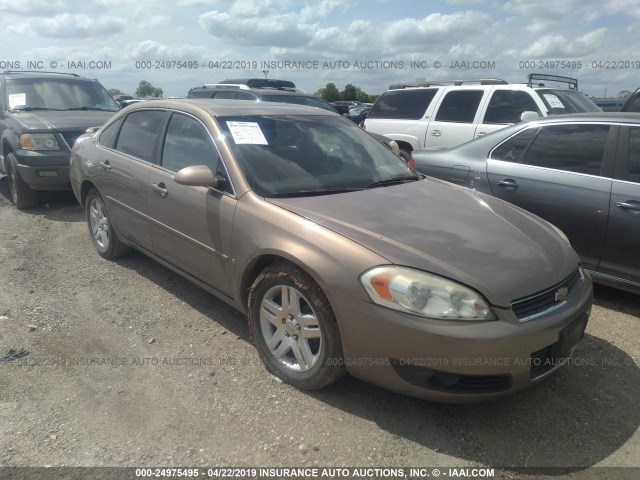 2G1WU581569135541 - 2006 CHEVROLET IMPALA LTZ BROWN photo 1