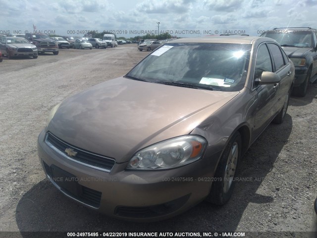 2G1WU581569135541 - 2006 CHEVROLET IMPALA LTZ BROWN photo 2