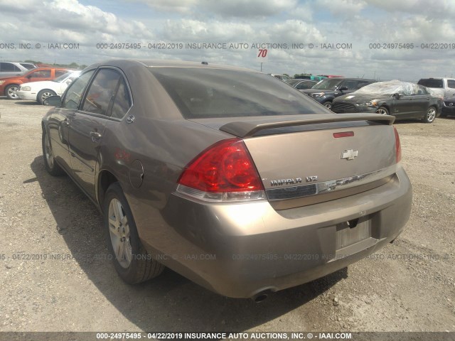 2G1WU581569135541 - 2006 CHEVROLET IMPALA LTZ BROWN photo 3