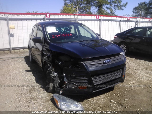 1FMCU0F77EUA35152 - 2014 FORD ESCAPE S BLACK photo 6