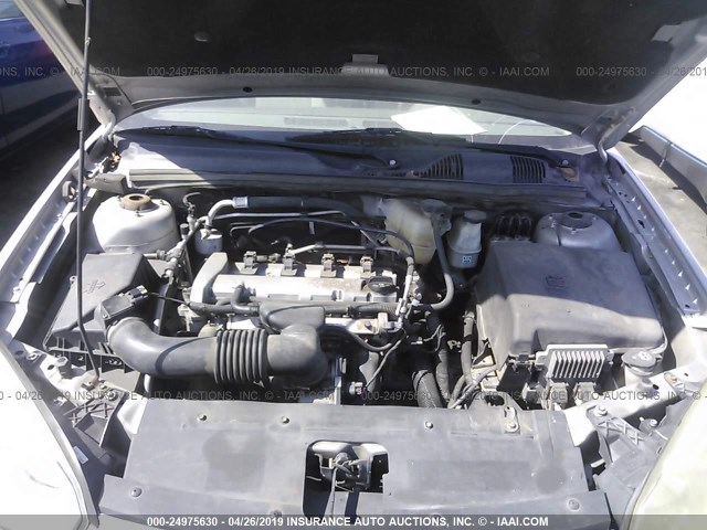 1G1ZS58F98F129590 - 2008 CHEVROLET MALIBU LS SILVER photo 10