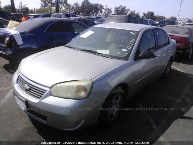 1G1ZS58F98F129590 - 2008 CHEVROLET MALIBU LS SILVER photo 2