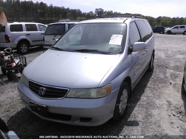 5FNRL18094B057720 - 2004 HONDA ODYSSEY EXL SILVER photo 2