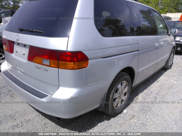 5FNRL18094B057720 - 2004 HONDA ODYSSEY EXL SILVER photo 6