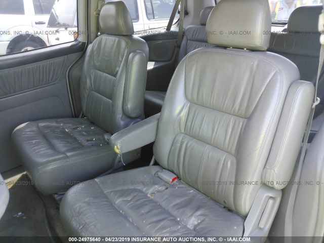 5FNRL18094B057720 - 2004 HONDA ODYSSEY EXL SILVER photo 8