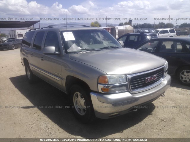 3GKFK16Z92G260724 - 2002 GMC YUKON XL K1500 GRAY photo 1