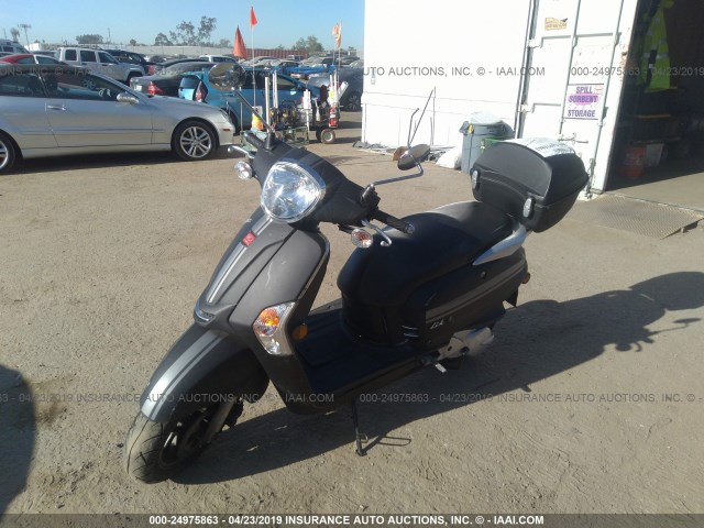 LC2D2H124GC100361 - 2016 KYMCO USA INC LIKE 200I BLACK photo 2