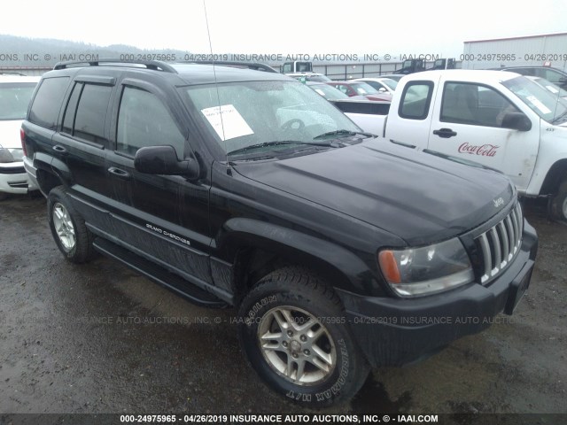 1J4GW48N24C415422 - 2004 JEEP GRAND CHEROKEE LAREDO/COLUMBIA/FREEDOM 黑色 照片 1