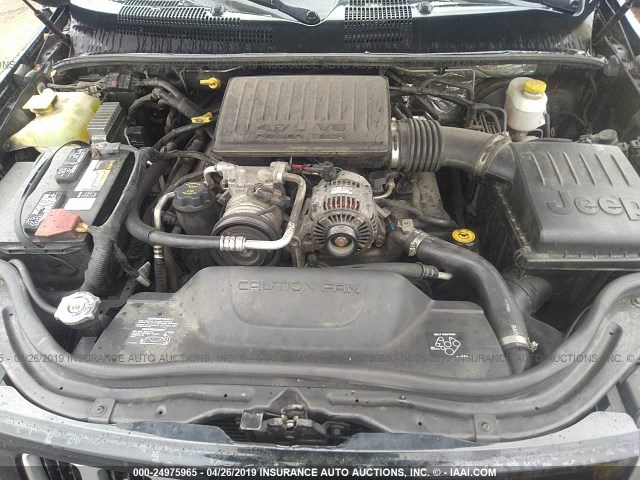 1J4GW48N24C415422 - 2004 JEEP GRAND CHEROKEE LAREDO/COLUMBIA/FREEDOM 黑色 照片 10