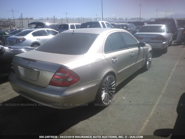 WDBUF65J84A425016 - 2004 MERCEDES-BENZ E 320 GOLD photo 4