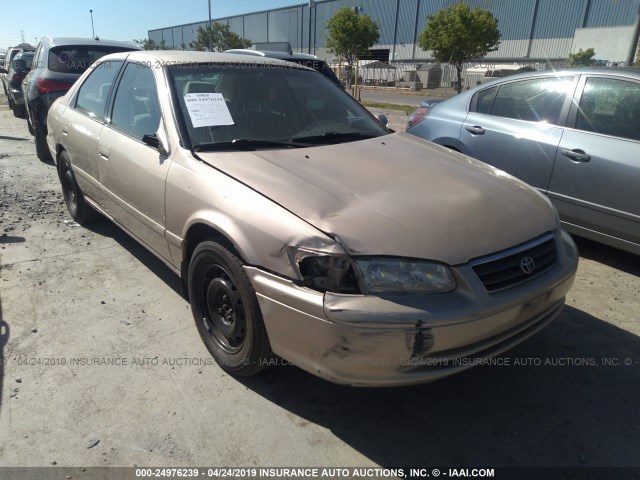 4T1BG22K91U787440 - 2001 TOYOTA CAMRY CE/LE/XLE GOLD photo 1