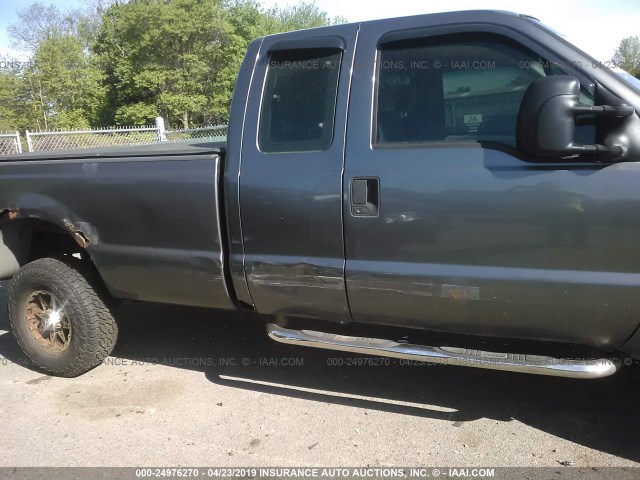 1FTSX31L82EB16096 - 2002 FORD F350 SRW SUPER DUTY GRAY photo 6