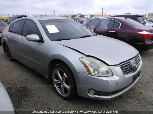 1N4BA41E86C862113 - 2006 NISSAN MAXIMA SE/SL SILVER photo 1