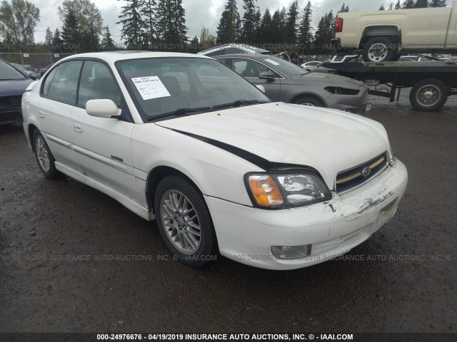 4S3BE6562Y7215442 - 2000 SUBARU LEGACY GT LIMITED WHITE photo 1