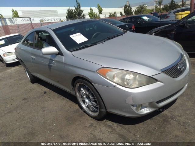 4T1CE38P96U596661 - 2006 TOYOTA CAMRY SOLARA SE/SLE SILVER photo 1