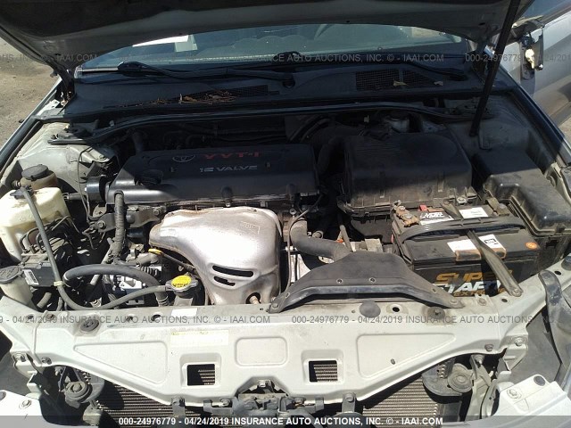 4T1CE38P96U596661 - 2006 TOYOTA CAMRY SOLARA SE/SLE SILVER photo 10