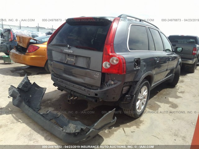 YV1CZ911451160599 - 2005 VOLVO XC90 T6 GRAY photo 4