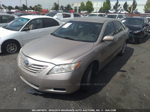 4T1BE46K98U220523 - 2008 TOYOTA CAMRY CE/LE/XLE/SE GOLD photo 2