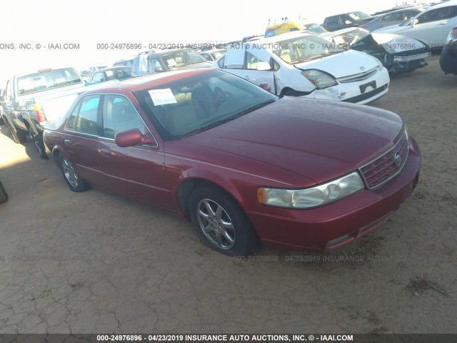 1G6KY5499XU915961 - 1999 CADILLAC SEVILLE STS RED photo 1