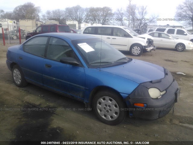 1B3ES47C1WD709871 - 1998 DODGE NEON HIGHLINE/SPORT/LE BLUE photo 1