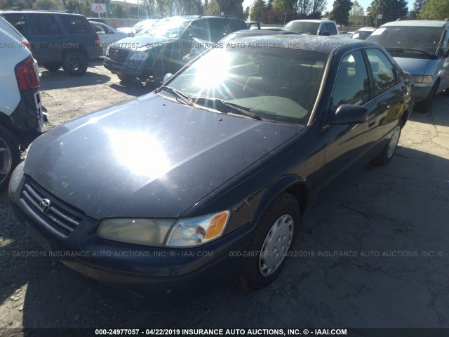 JT2BG22K9X0308169 - 1999 TOYOTA CAMRY LE/XLE BLUE photo 2