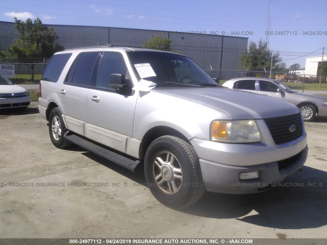 1FMPU16L33LB21341 - 2003 FORD EXPEDITION XLT SILVER photo 1