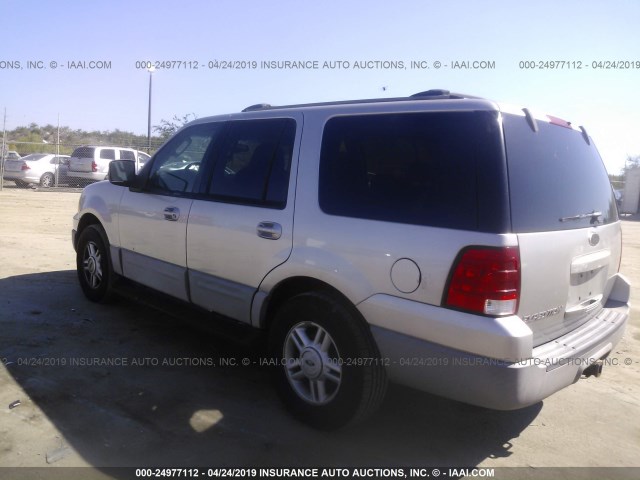 1FMPU16L33LB21341 - 2003 FORD EXPEDITION XLT SILVER photo 3