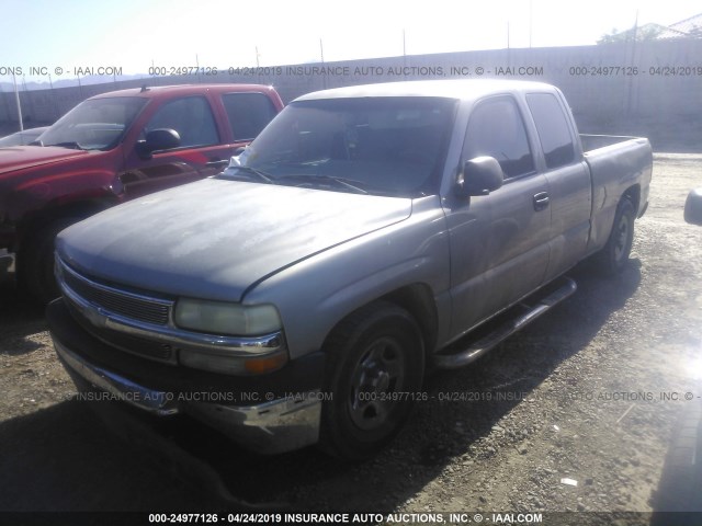 2GCEC19WX11162573 - 2001 CHEVROLET SILVERADO C1500 BEIGE photo 2