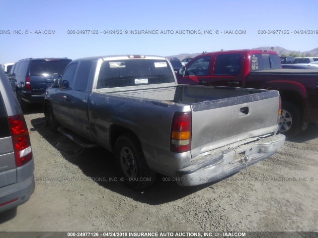 2GCEC19WX11162573 - 2001 CHEVROLET SILVERADO C1500 BEIGE photo 3