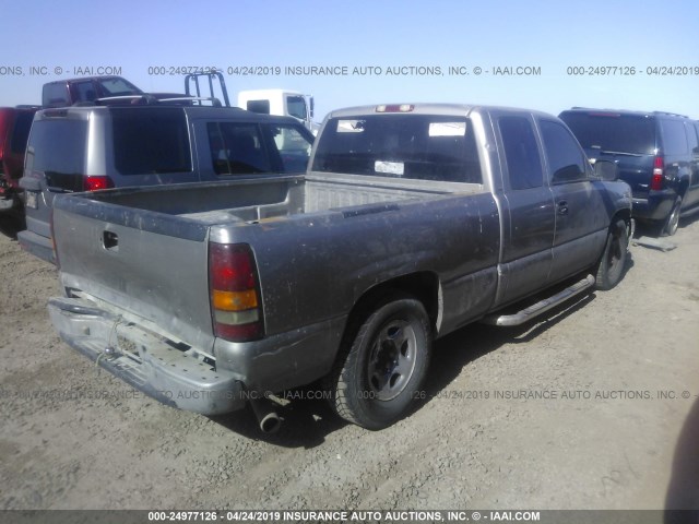 2GCEC19WX11162573 - 2001 CHEVROLET SILVERADO C1500 BEIGE photo 4