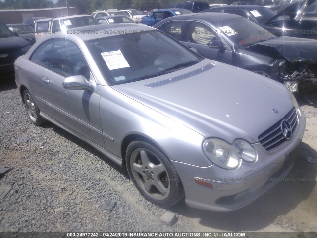 WDBTJ75J23F061287 - 2003 MERCEDES-BENZ CLK 500 SILVER photo 1