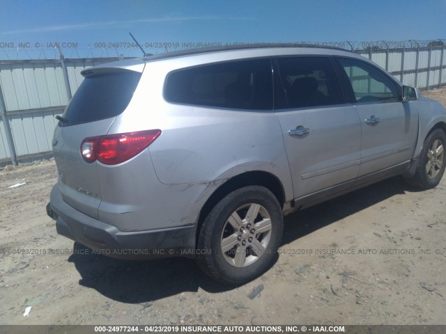 1GNER23D79S170869 - 2009 CHEVROLET TRAVERSE LT SILVER photo 6