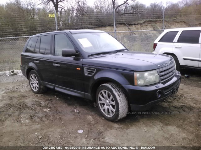 SALSK25487A993755 - 2007 LAND ROVER RANGE ROVER SPORT HSE BLUE photo 1