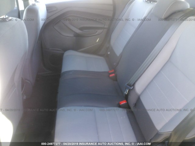 1FMCU0F72HUE87434 - 2017 FORD ESCAPE S GRAY photo 8