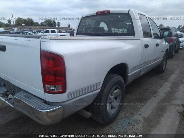 1D7HA18K74J215716 - 2004 DODGE RAM 1500 ST WHITE photo 6